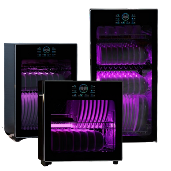 퓨어디쉬 식기 살균 건조기 수저 컵 칼 자외선 스마트 소독기 58L 98L 138L