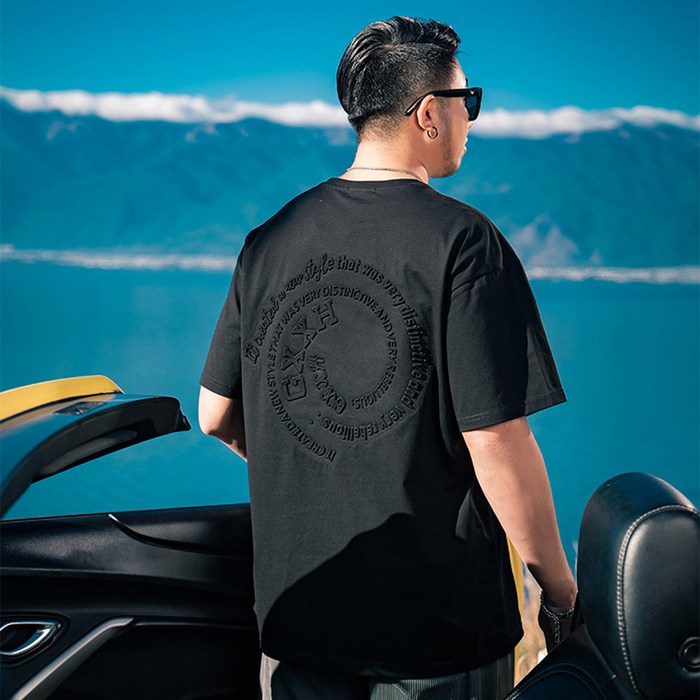빅군 더스틴 반팔티 남성용 빅사이즈 티셔츠 2XL7XL