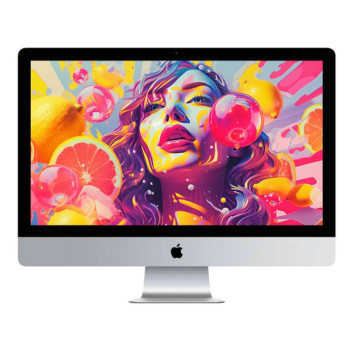 중고 애플 아이맥 27형 2020 5K A2115 i710700K 64G SSD 2TB Radeon Pro 5500 XT 8G, 애플 A2115, MAC OS, 2TB, 64GB, 실버