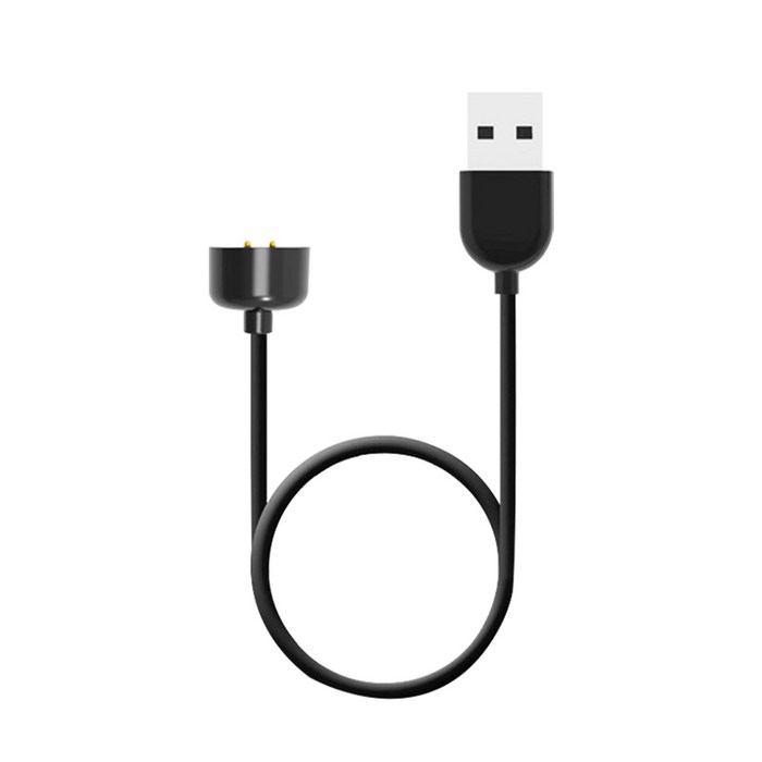 아이디스킨 샤오미 미밴드7 마그네틱 USB 충전기 어댑터 충전 케이블, 2개