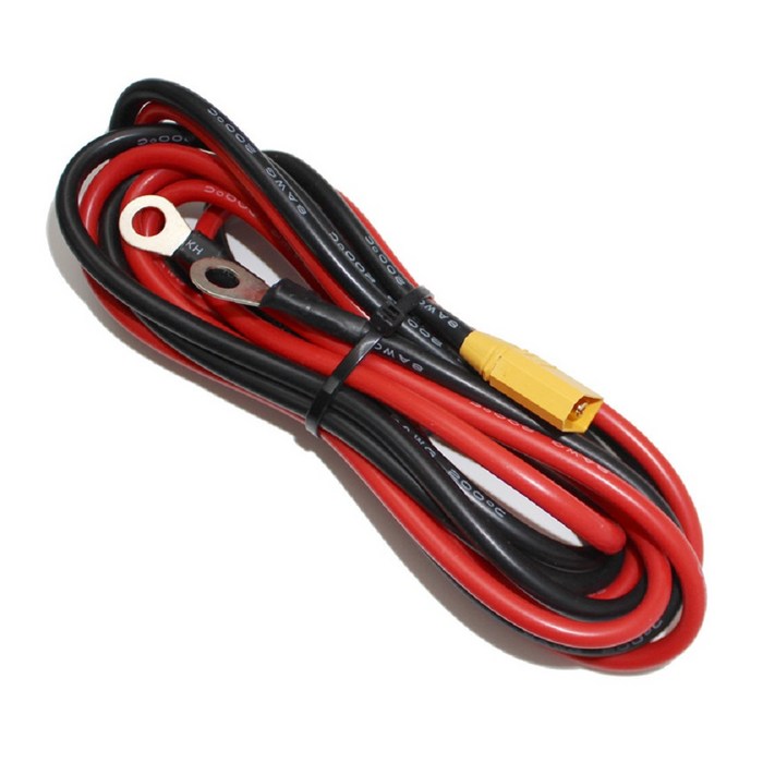 엠디홍 퀀텀캣 50A 주행충전기 메인 케이블 실리콘 연장선 8AWG 3m 6m XT90 수 0링 배터리 연결