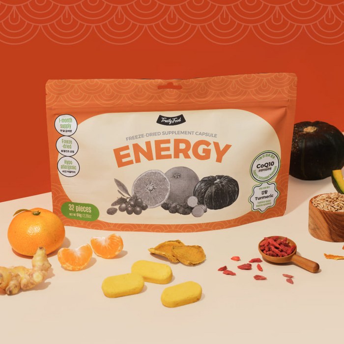 트러스티푸드 강아지 동결건조 영양제 캡슐