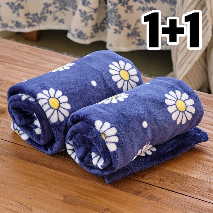 보들보들 따뜻한 극세사담요 휴대용 블랭킷 11