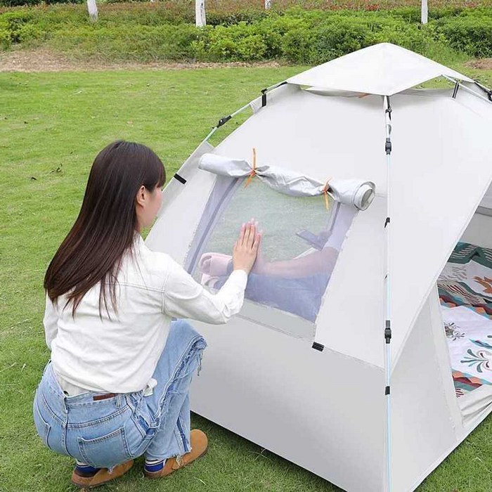 오즈몰 야외 원터치 자동 설치 텐트 방수 경량