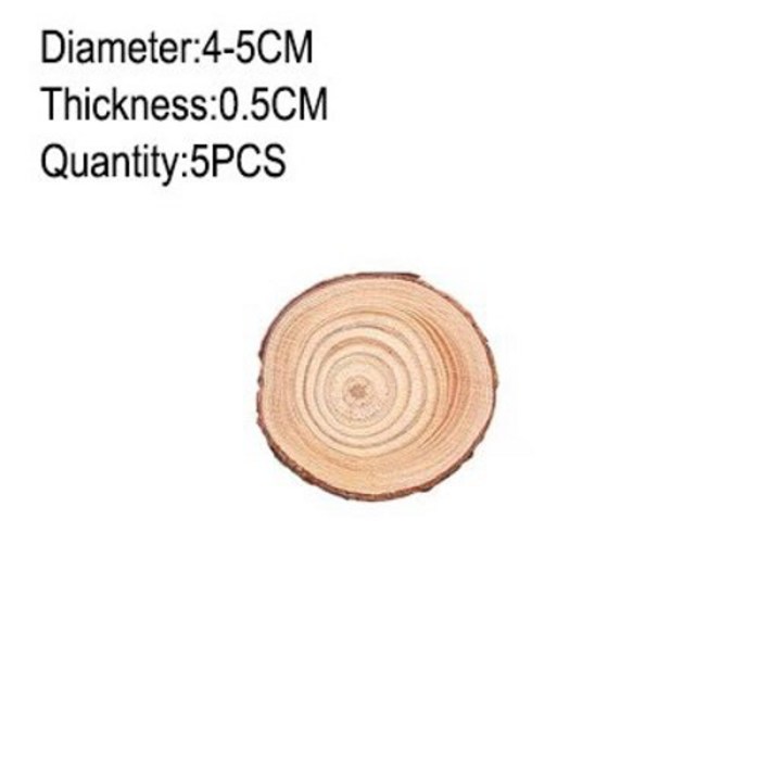 미완성 천연 나무 피스 둥근 소나무 슬래브 껍질 블랭크 DIY 예술 공예 용품 웨딩 크리스마스 장식 110개
