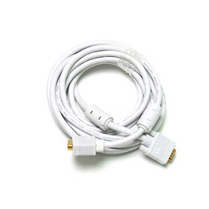 3  9 규격 모니터 D SUB VGA 15핀 RGB 케이블, 1개, 1m