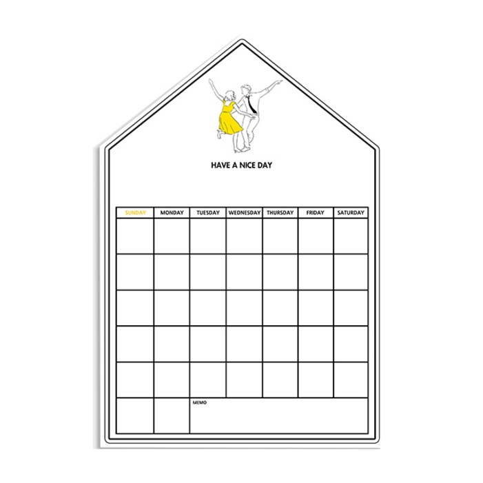 멜팅스튜디오 프리미엄 냉장고 자석 메모 화이트 보드 Lala Land Home