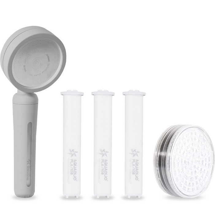 아쿠아듀오 블라썸 샤워기  PLA 필터 3p  2차 ACF헤드 필터 세트