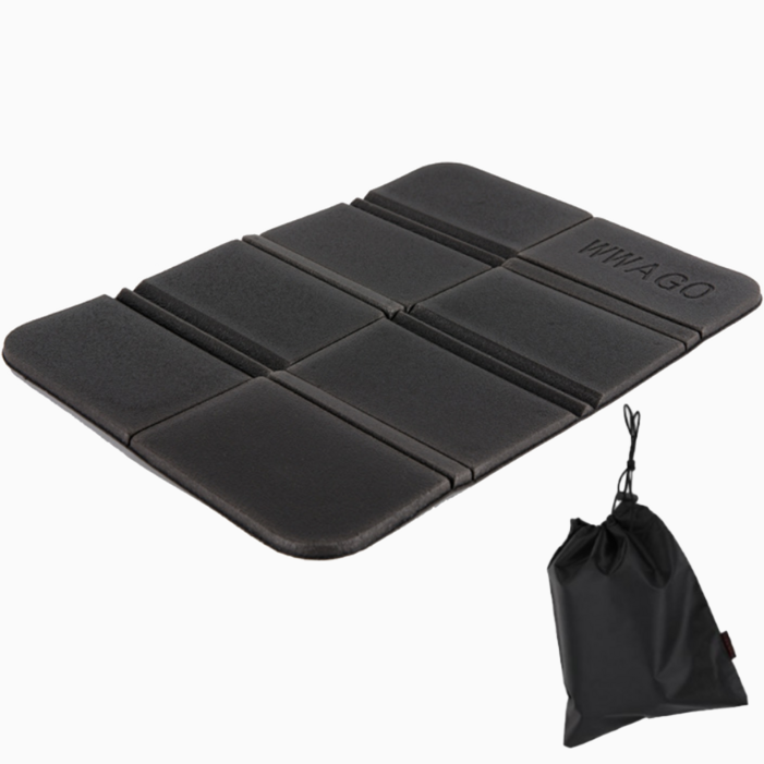 WWAGO 인포켓 사이즈 멀티 휴대용방석 + 파우치 세트