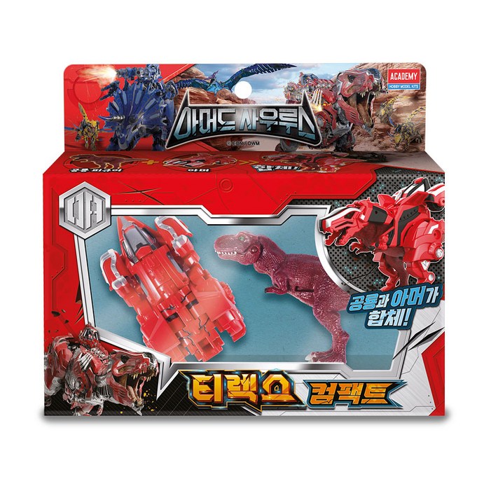 아카데미과학 아머드사우르스 로봇장난감
