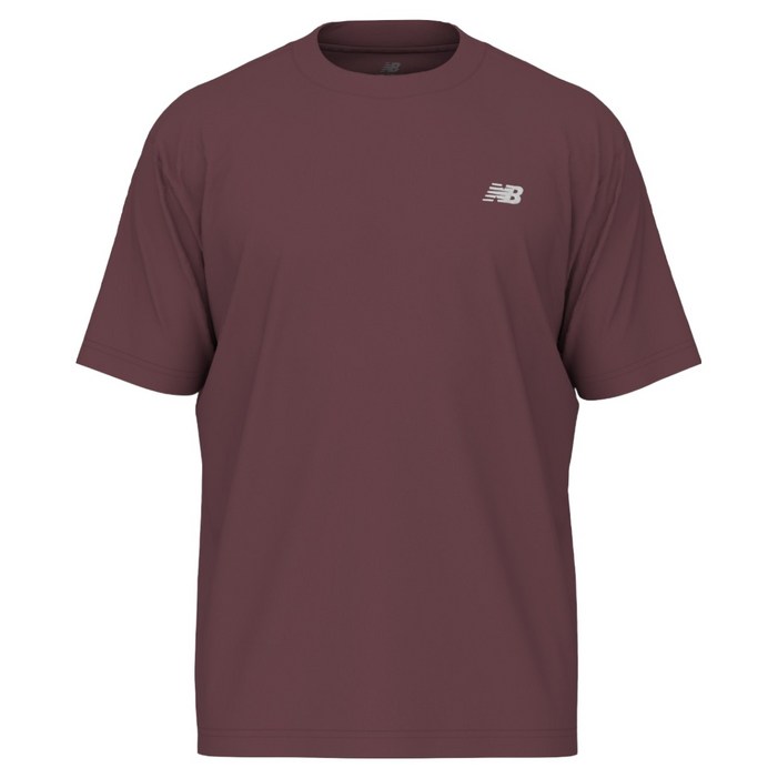 뉴발란스 남녀공용 스포츠 에센셜 스몰 로고 반팔 티셔츠 NBNEFB2003