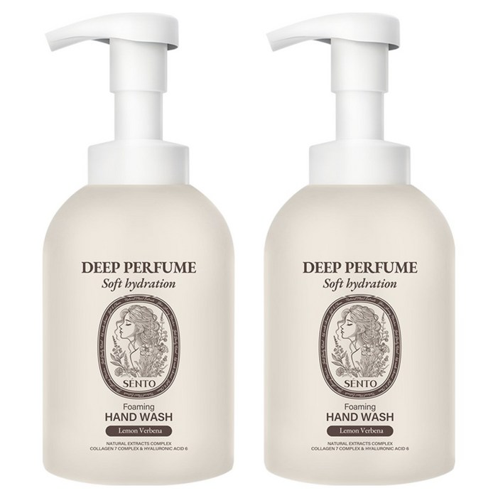 센토 딥퍼퓸 포밍 핸드워시 레몬버베너향