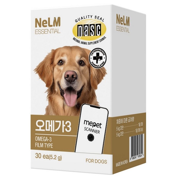 미펫 강아지 낼름 에센셜 필름 영양제 30p