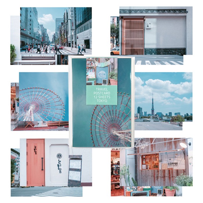 모노라이크 트래블 도쿄 엽서 세트