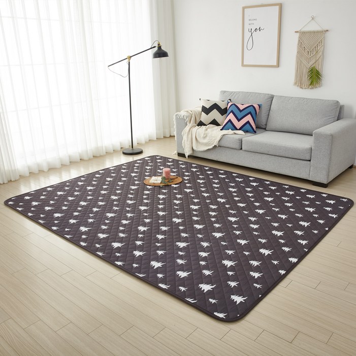 더안 EMF 캠핑 생활방수 전기장판 DH2020, 차콜그레이, 200 x 260 cm