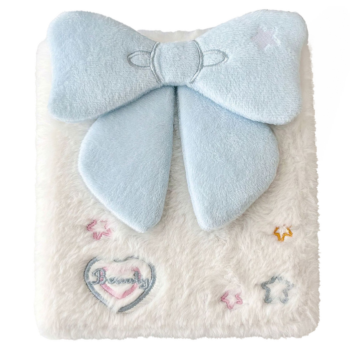 마르벨라 아이돌 6공 포토카드 리본 정리 앨범, 화이트블루, 30매