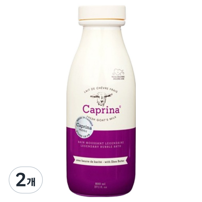 카프리나 산양밀크 버블배스 시어버터향