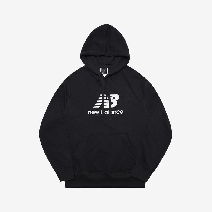 뉴발란스 Essentials Stacked Logo FT 후드티