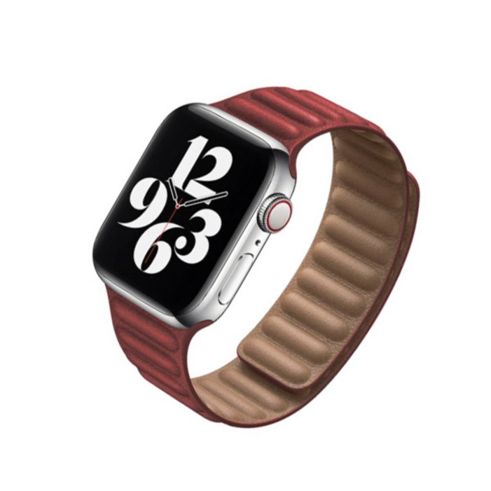 엔터코퍼레이션 애플워치 가죽링크 스트랩 4244mm