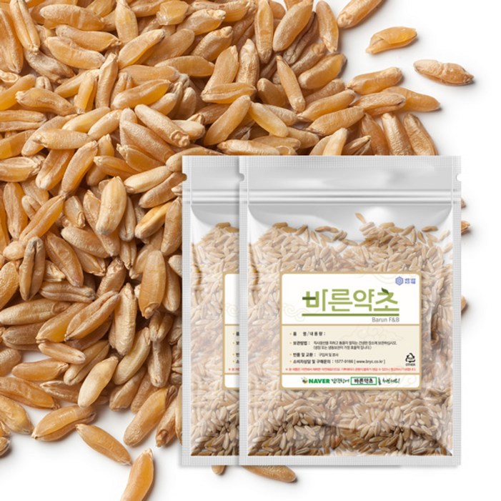 도정안한 원재료명 카무트 통곡물 2023년 생산 정식 수입, 2kg, 1개 도정안한 원재료명 카무트 통곡물 2023년 생산 정식 수입, 2kg, 1개