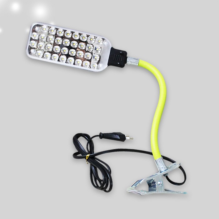 타로시 LED 집게 작업등 자바라 캠핑등 조명