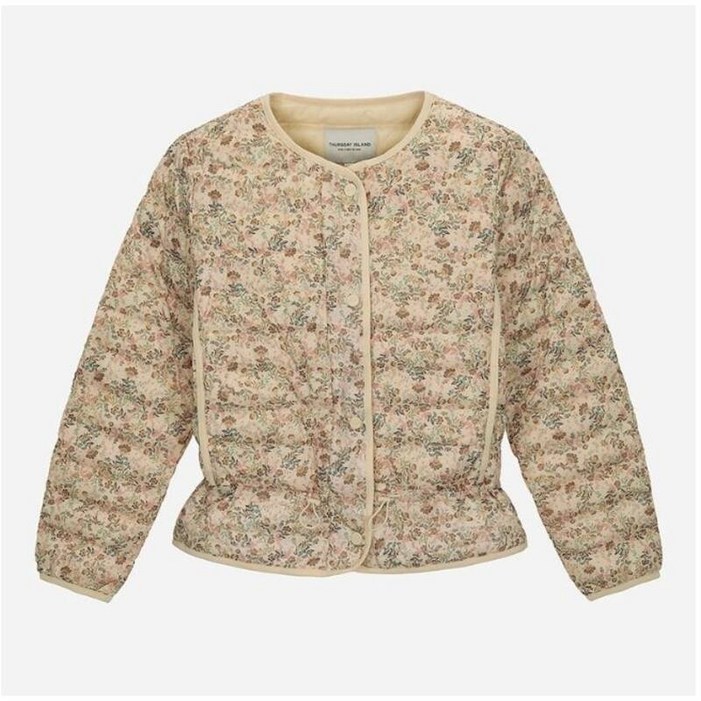 매장정품 THURSDAY ISLAND 써스데이 아일랜드 허리 스트링 경량 덕 다운 점퍼 T258MDJ343W 687990