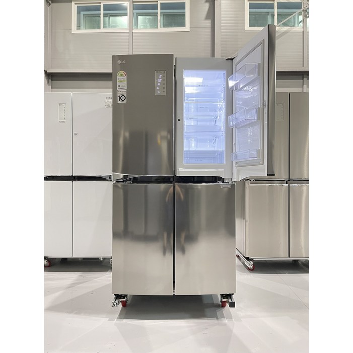 133 엘지 4도어 중고냉장고 양문형 866리터 매직스페이스 메탈 인버터리니어 특냉