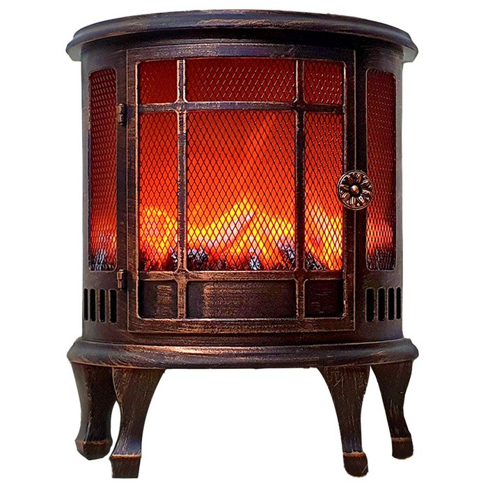 불멍 무드등 LED 벽난로 조명 모닥불 램프 등 취침등 수면등 수유등 모던 그리드 스타일