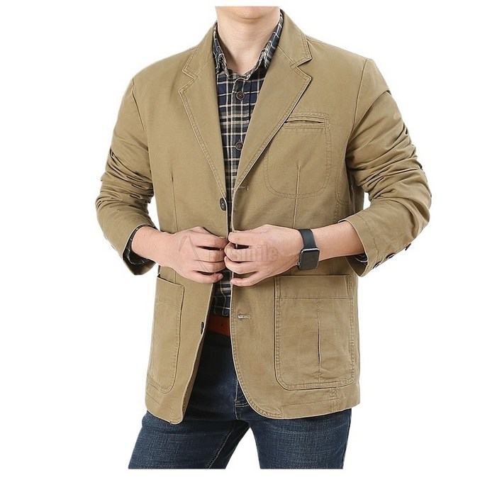 Krismile봄가을 간절기 마이 면자켓 콤비 캐주얼 블레이저 정장 자켓 중년 아빠 선물Krismile Krismile봄가을 간절기 마이 면자켓 콤비 캐주얼 블레이저 정장 자켓 중년 아빠 선물Krismile