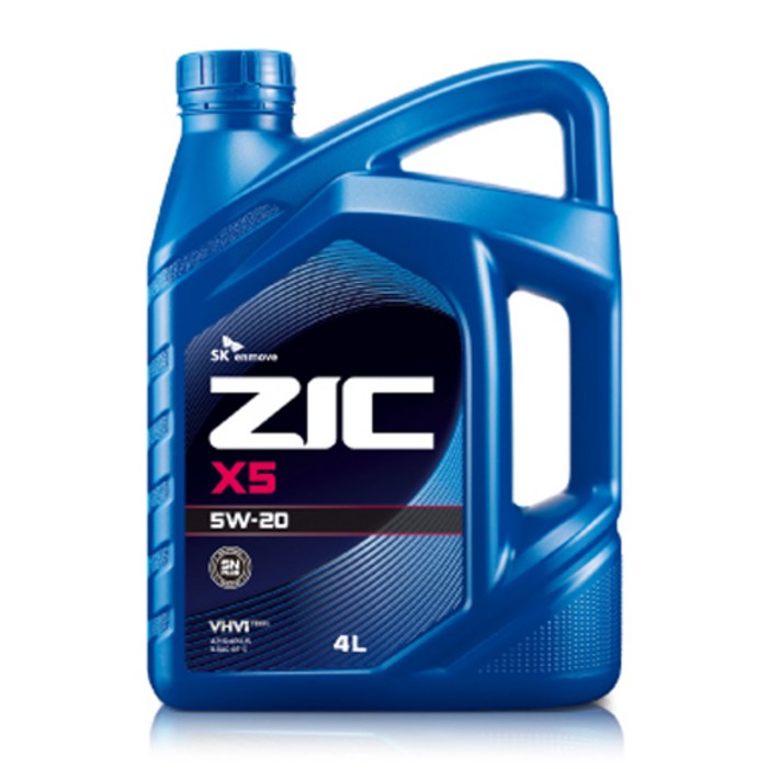 지크 ZIC X5 SN PLUS 5W20 4L 경제적인 엔진오일 가솔린 지크 ZIC X5 SN PLUS 5W20 4L 경제적인 엔진오일 가솔린