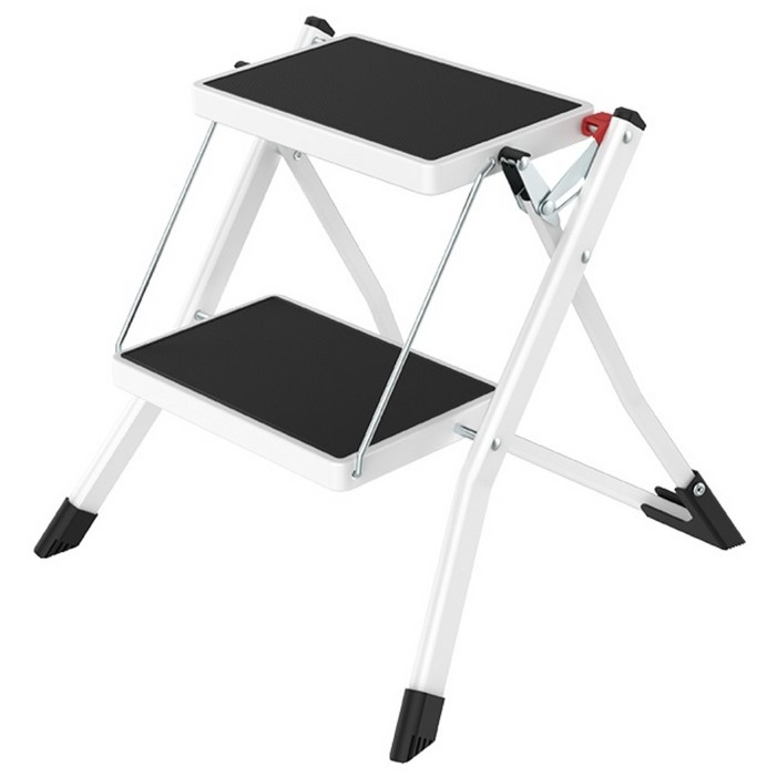 생활의견 가정용 철제 2단 사다리 접이식