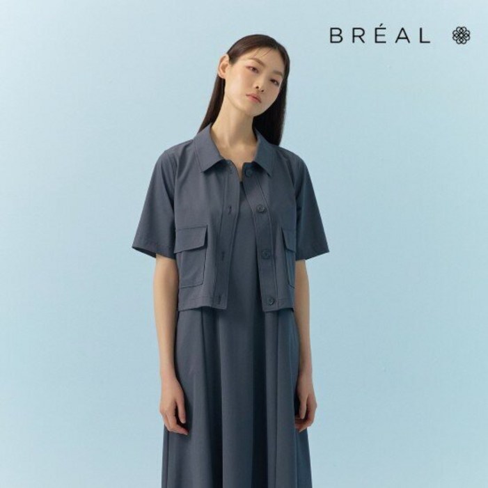 브리엘 썸머 원피스재킷 셋업접촉냉감 소재 런칭 가격 79,900원