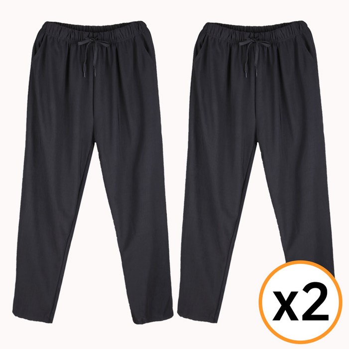 11 편안한 봄 가을용 냉장고바지 몸빼 빅사이즈 44인치까지 비침없는 홈 집앞 잠옷 트레이닝