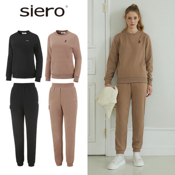 24FW 시에로 여성 보아퍼 이지 셋업 4종 맨투맨 2종  팬츠 2종