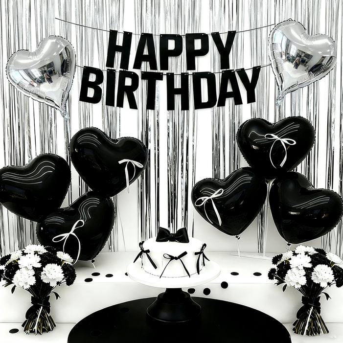 생일 커튼 파티 세트,생일파티 용품,생일파티 1세트