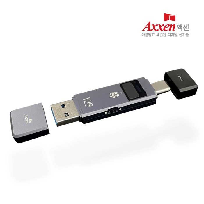 액센 PS10 지문보안 OTG PSSD 최대 속도 626MB/s USB메모리, 1TB