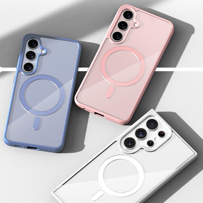 마카롱 헤이즐 컬러 슬림 맥세이프 갤럭시 케이스 S25 S24 FE S23 S25엣지 울트라 플러스