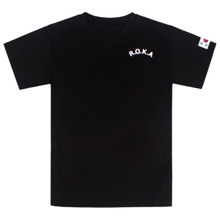 쿨링 ROKA 로카티 반팔  로카 코리아아미 반팔티 단체 티셔츠 반티 체육대회 유니폼