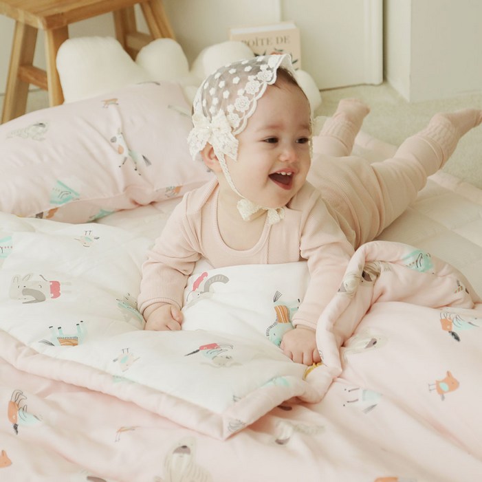 수플레 아기 차렵이불