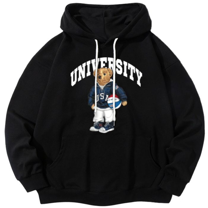 마고MAGO USA 농구곰 후드티