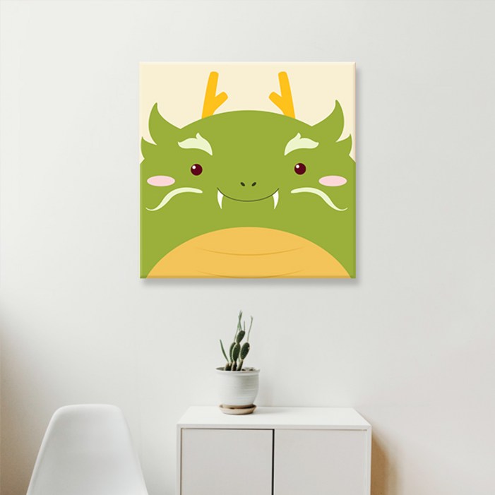 아란아트 귀여운일러스트그림액자 코끼리그림 부엉이그림 아이방꾸미기, 25 십이지 용