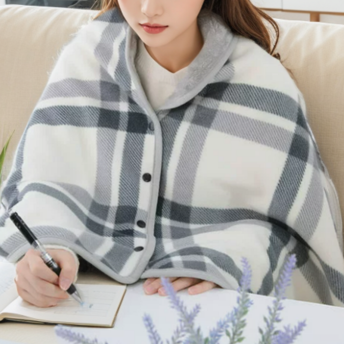 앤드스텔라 부들부들 극세사 똑딱이 담요