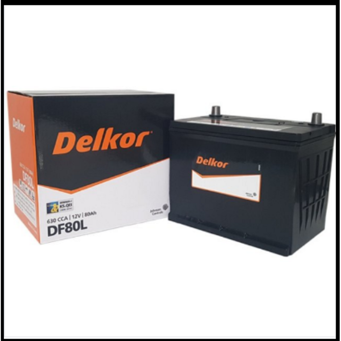 델코 밧데리 DF 80L 최신 정품 자동차 배터리 아반떼, 쏘나타, 그랜저, 싼타페, 크레도스, 카니발, 카렌스, K5, K7, SM5, SM7, QM5, 티볼리디젤