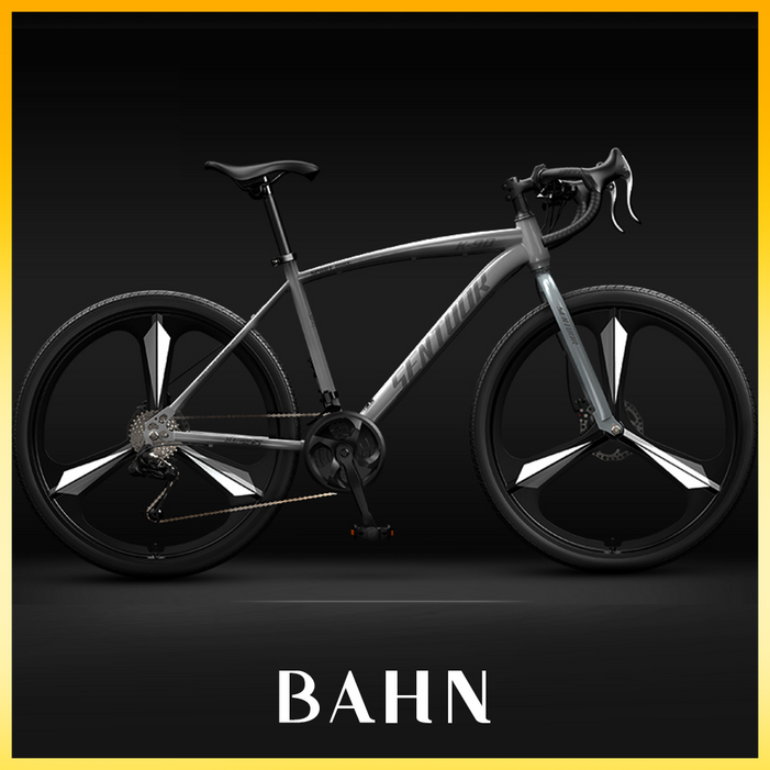 BAHN 가벼운 로드자전거 입문용 싸이클 사이클 등하교 출퇴근 바이크 성인 학생 추천 변속