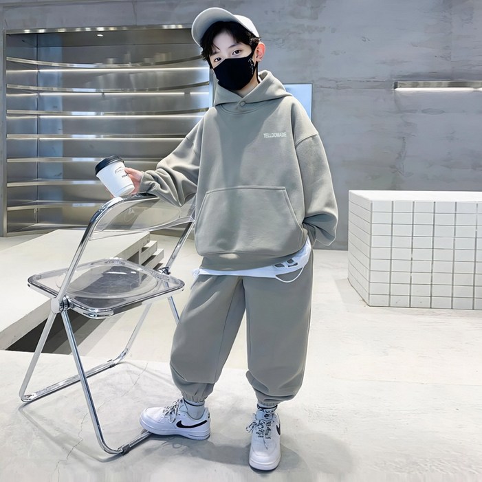 베비포 초등 중등 루즈핏 후드티 밴딩바지 상하세트 DM3 베비포 초등 중등 루즈핏 후드티 밴딩바지 상하세트 DM3