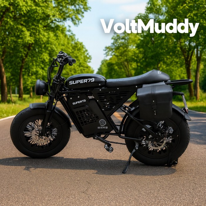VoltMuddy 20인치 전기 펫 바이크 전동 자전거 오프로드 출퇴근 배달 산악 mtb