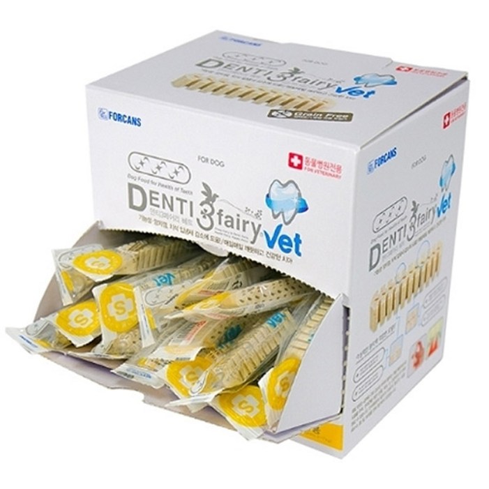 포켄스 덴티페어리VET S 50p 기능성 덴탈껌 대용량, 1개, 덴티페어리 베트 S