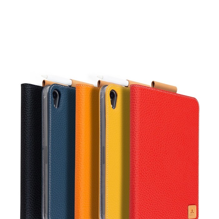 베토벤 아이패드 미니 6세대 7세대 스탠딩 케이스, 06천연가죽 네이비