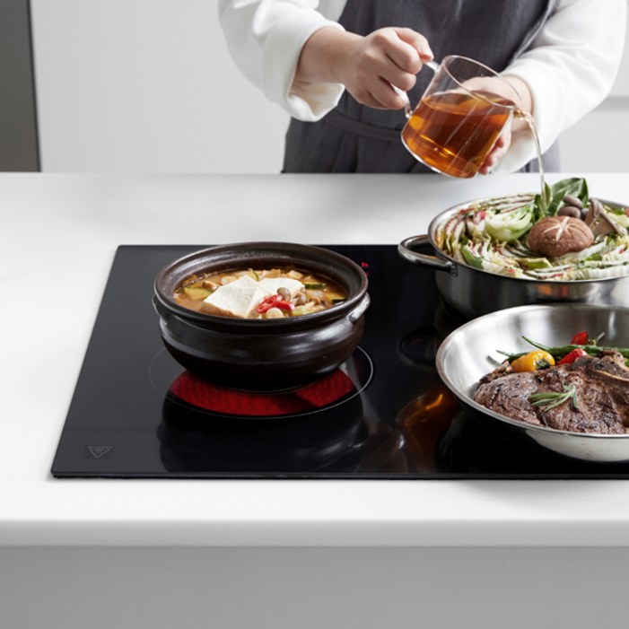 전국설치 나비엔매직 (구)SK매직 3구 인덕션(2)+라디언트(1) 하이브리드 하이라이트 전기렌지