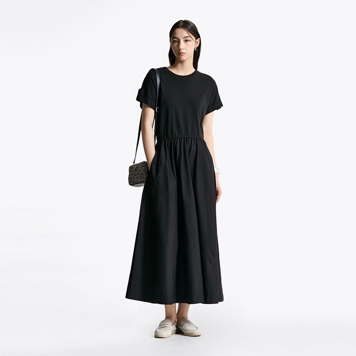 타미힐피거 모던 믹스 원피스 T22F6TDR031WT1BDS